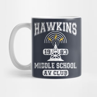 Stranger Things Tee - Hawkins AV Club Mug